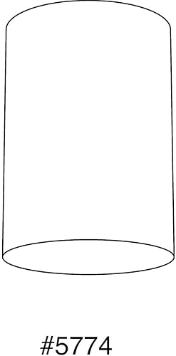 Miniatura 8 de Progress Lighting Lámpara de techo cilíndrica de 5 pulgadas para exterior, accesorio de techo de 1 luz de montaje empotrado moderno, iluminación