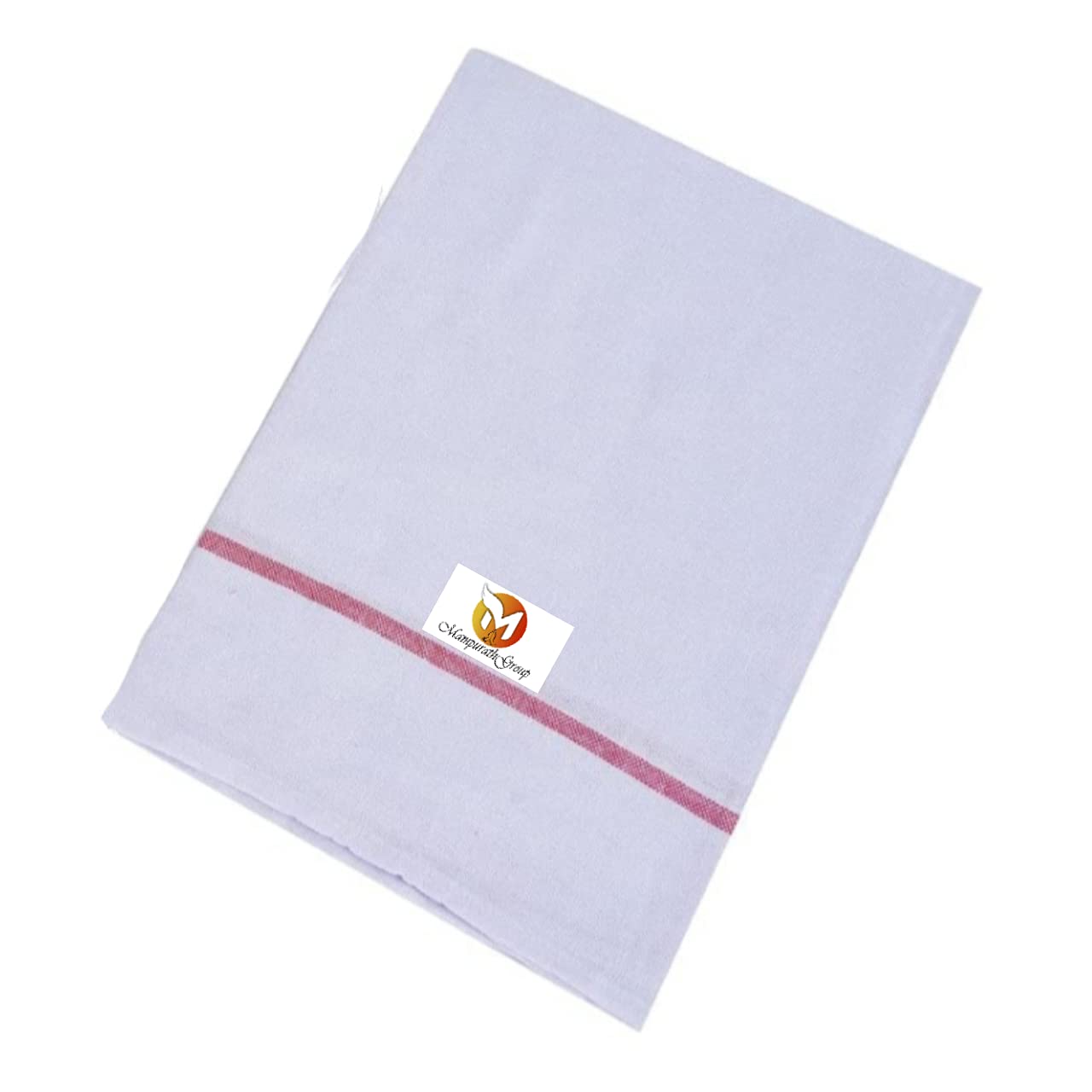 mampurath Group Regular Thorthu Cotton Kerala Bath Towel End Stitched