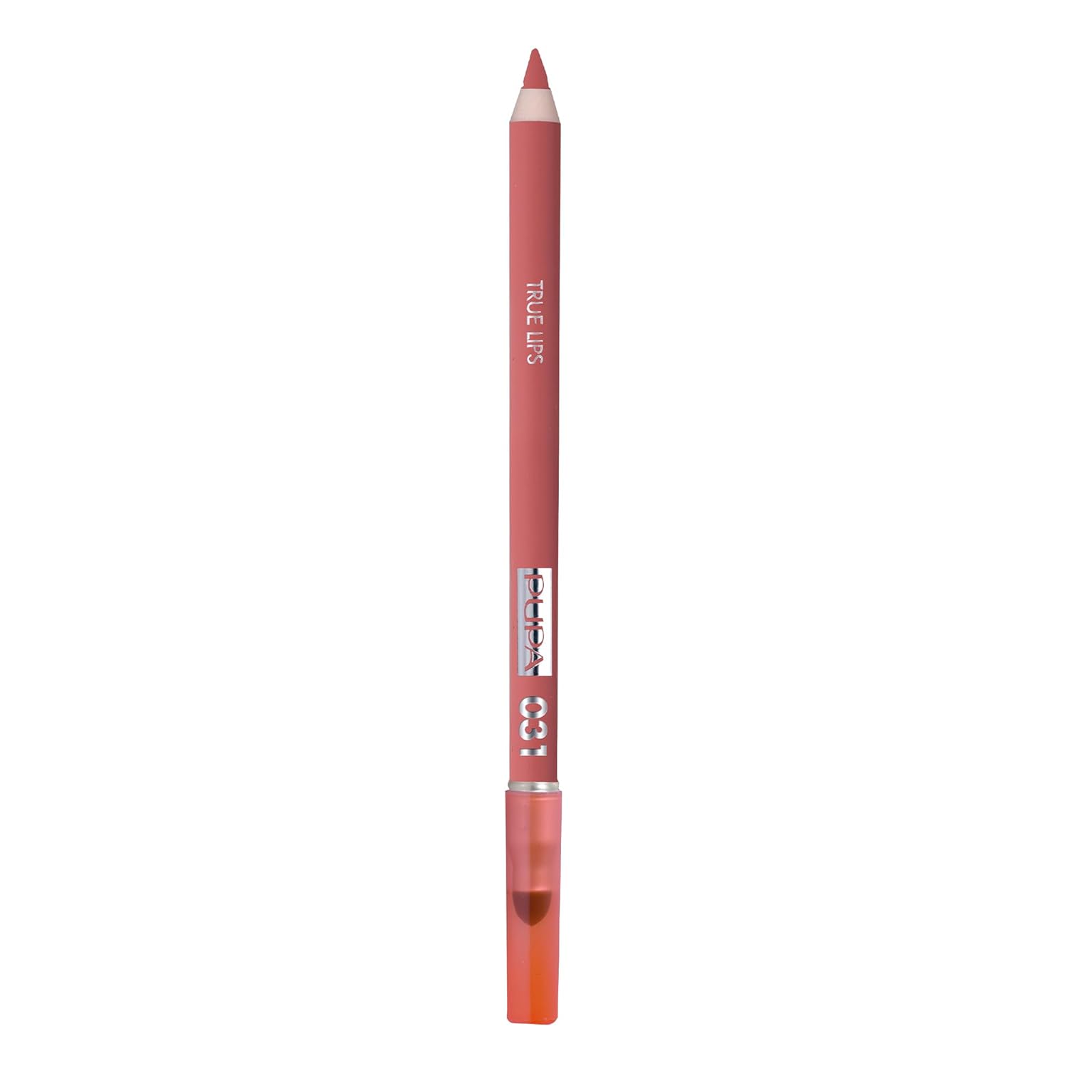 Pupa Milano True Lips Blendable Lip Liner - Dual-Ended Matte Lining Color and Brush - Light and Creamy, Hydrating, High Pigment, Smudge Proof Formula - Paraben Free - 031 Coral - 0.042 oz - Image 2