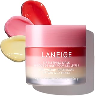 LANEIGE Lip Sleeping Mask: Nourish, Hydrate, Vitamin C, Murumuru & Shea Butter, Antioxidants, Flaky, Dry Lips