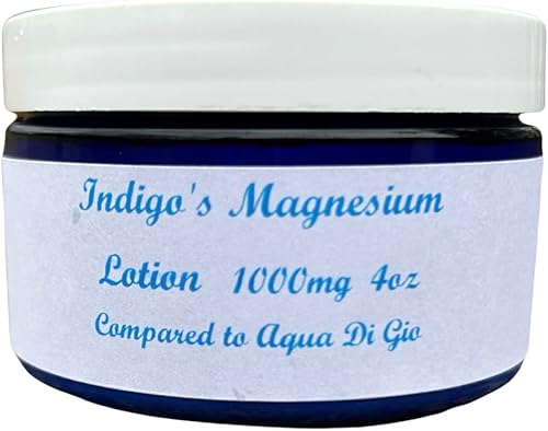 Vista 26 de Loción de magnesio de Indigo 1000mg (4 onzas, Beach Bum)