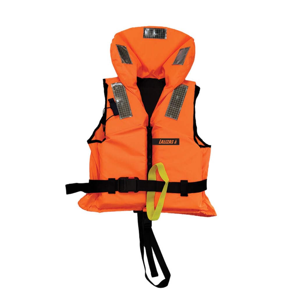Lalizas Lifejacket, 150N, ISO, Adult, 90-120kg, Fluo Orange (75213)