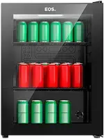 Refrigerador Expositor Vertical Eos 67 Litros Eco Gelo All Black Eev80p 110v