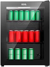 Refrigerador Expositor Vertical Eos 67 Litros Eco Gelo All Black Eev80p 220v