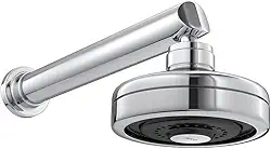 Deca Ducha Redonda de Parede Cromada Acqua Plus Com Tubo Longo