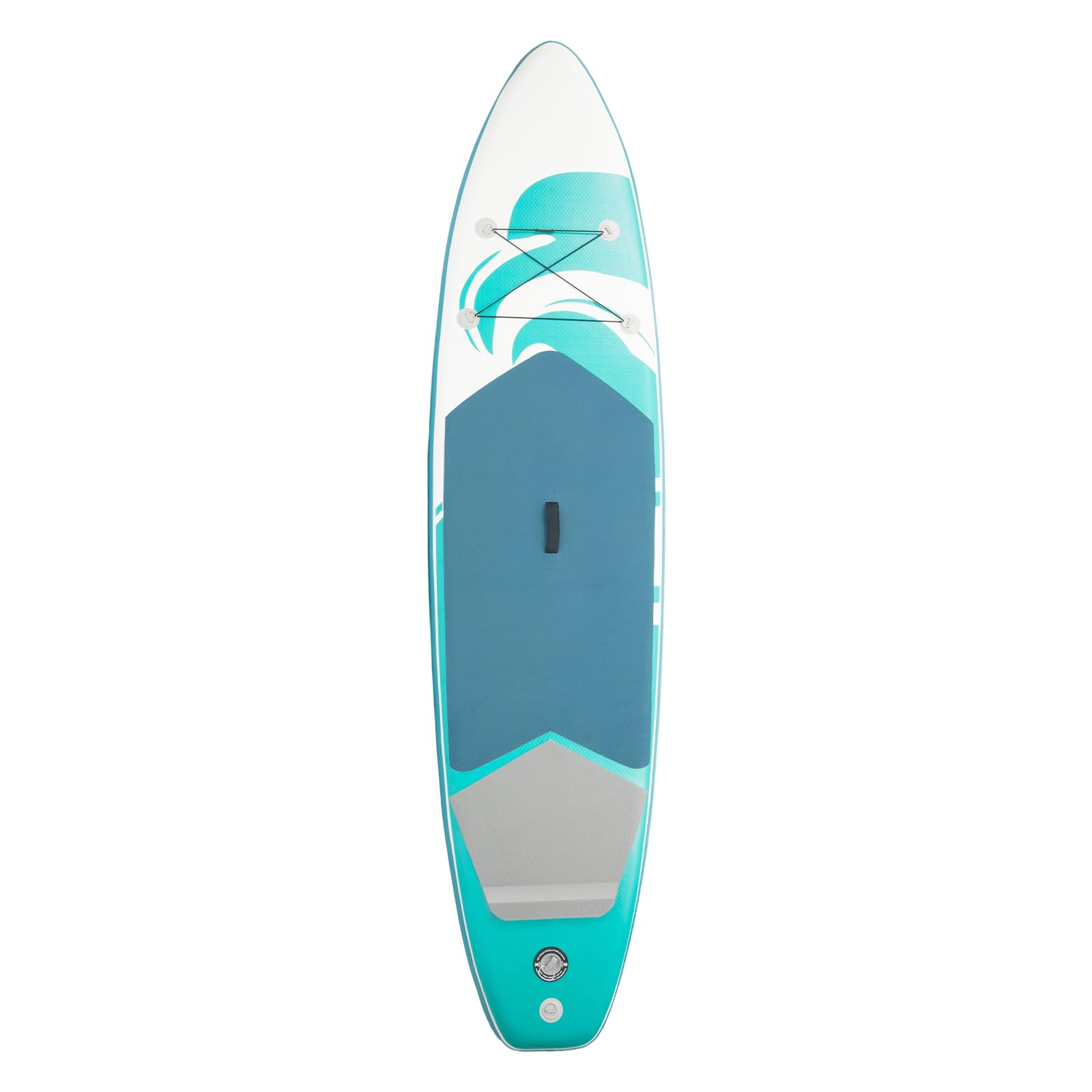 Tabla de surf hinchable de pie para remo, juego de tabla de surf para remo, adecuada para adultos y jóvenes, incluye remo, bomba, mochila, leash, hasta 150 kg