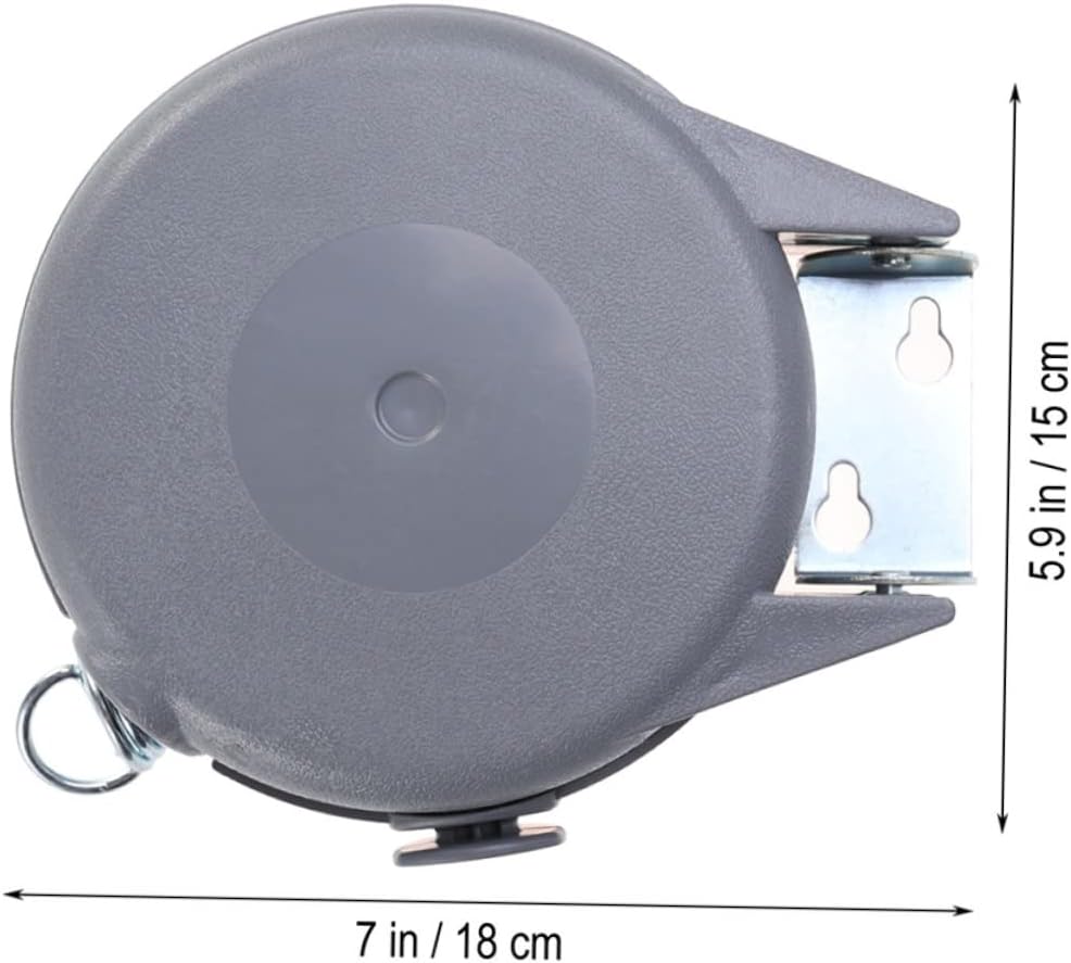 Alipis Laundry Hanging String Retractable Clothesline Easy to Use for Home Random Color