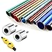 MotiveTech Plumbing Copper Pipe Cleaner Kit Pipe Deburring Brush Multifunction for Power Drill for Industrial Plumbers Aluminum Pipe, 1.5cm 2.2cm Set