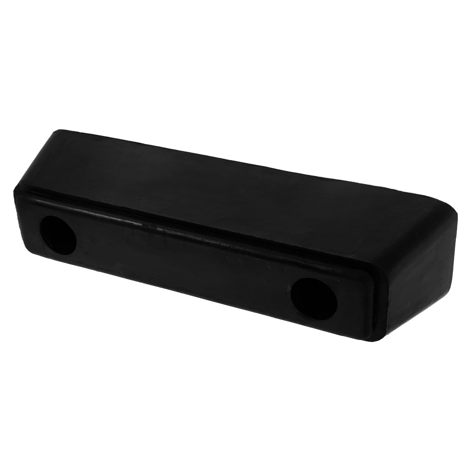 Pare-Chocs Rectangulaire en Caoutchouc 21 CM Bloc Anti-Collision Renforcé pour Camion et Remorque Butoirs Robustes Absorbant Les Chocs Protection Arrière pour Véhicules
