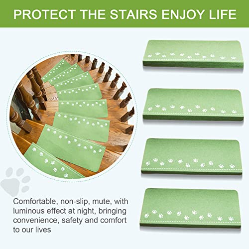 Almohadillas antideslizantes para escaleras de madera de interior 3
