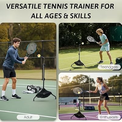 Tennis Training Aid,Tennis Practice Topspin Fast & Master Powerful Groundstrokes,Tennis Training Equipment for Beginners & Intermediate Players