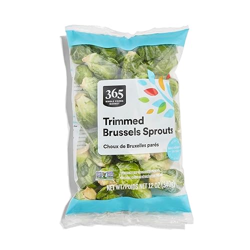 365 Everyday Value, coles de Bruselas recortados, 12 onzas