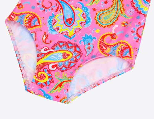 Image of Girls Swimsuits One-Piece Bathing Suits Multicolor Kids Sport Summer Beach Swimwear for 2-10 Years Old