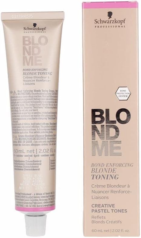 Blondme Toning (T) Blue Steel 60 Ml, Standard, Single
