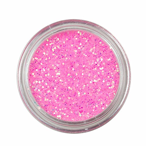 N&BF Nailart Neon Glitterpuder | Rose (Rosaner Glitter) | Nailart Glitter für unvergessliche Looks | Glitter Puder für… – Bild 3
