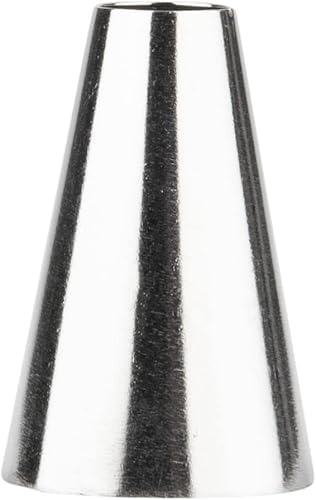Miniatura 7 de Restaurantware Pastry Tek Punta de tubería, 1 punta redonda redonda para glaseado  #12, resistente a la corrosión, punta de glaseado de acero