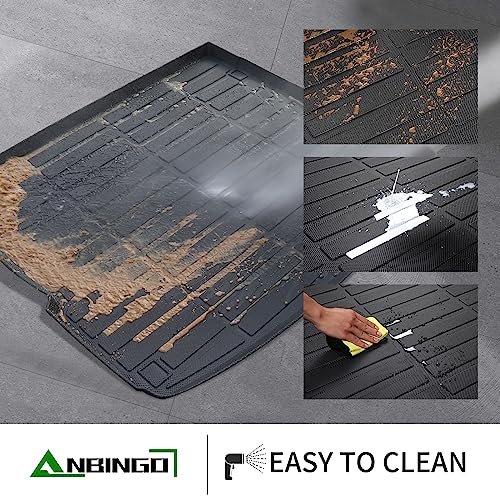 Anbingo®-All Weather Cargo Liner For Honda Hr-V 2023 2024 Custom Fit Hrv Waterproof (Trunk Mat) - Black #TOP4