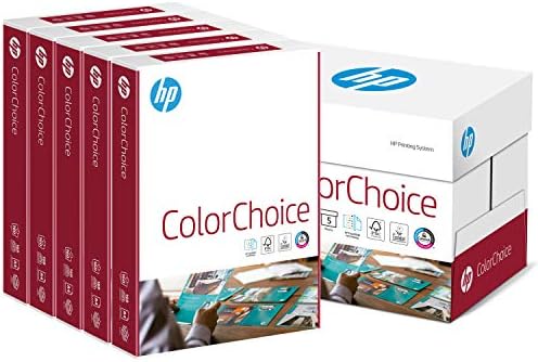 HP Papers CHP752 120GSM A4 Color Laser Paper, 500 sheets, White