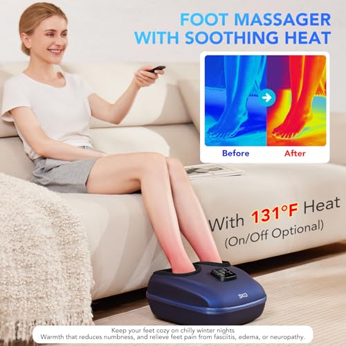 43% Off SKG Foot Massager with Heat & Remote Control - Image 6