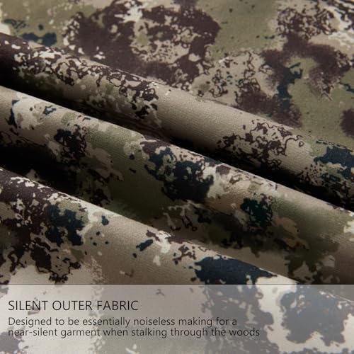 Image of BASSDASH Walker-LW Breathable Waterproof Fishing Hunting Wading Jackets with Silent Outer Fabric for Men Women