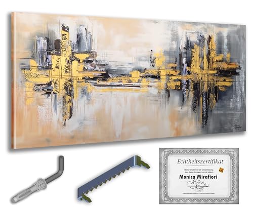 Monica Mirafiori I 140x70 cm I Quadro Dipinto a Mano I Pittura Acrilica I Arte Moderna I Quadri Moderni