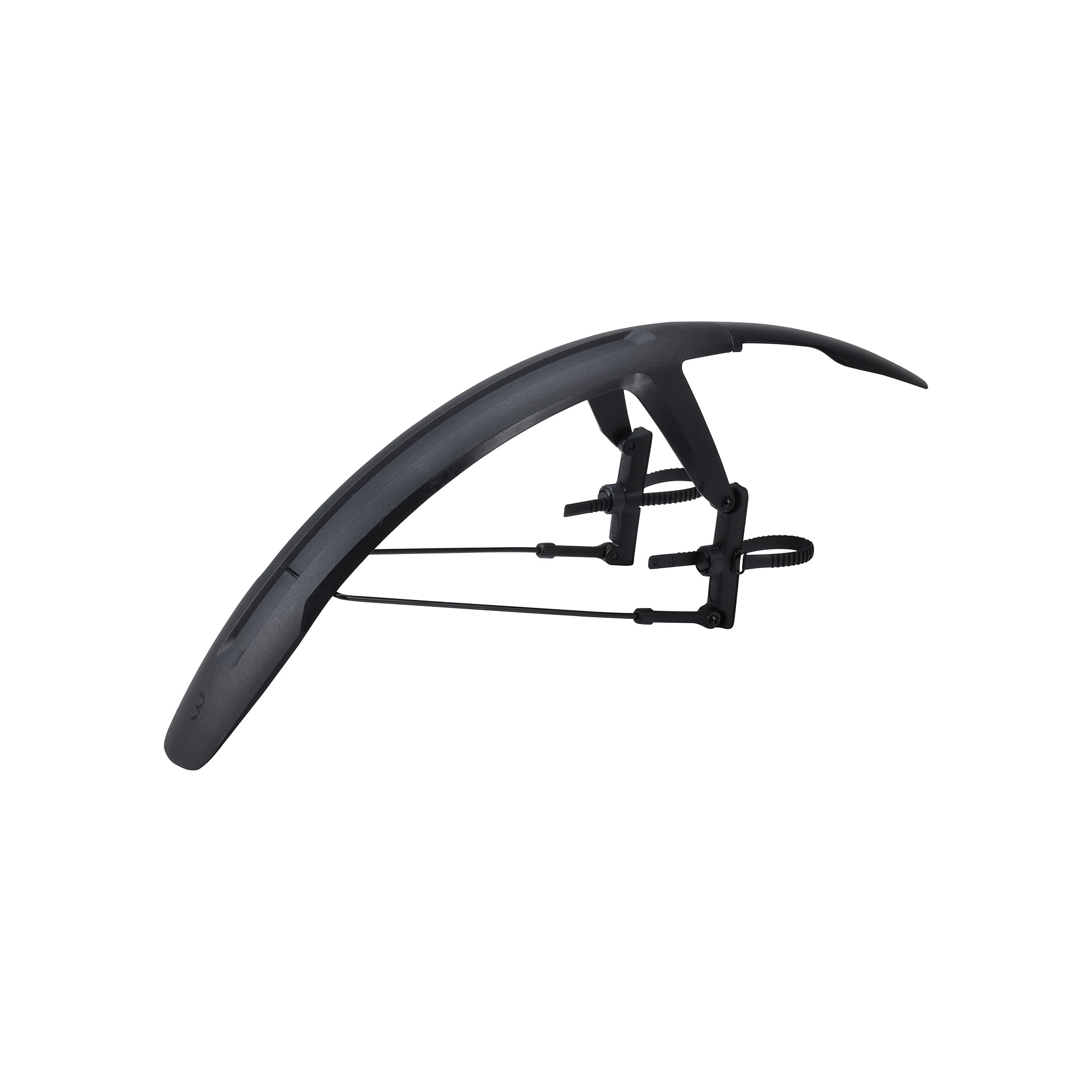 BBB Cycling DiscGuard Plus Schutzblech-Set – Schutzbleche vorne und hinten für Straße, Schotter und MTB – Schnellverschluss und Scheibenbremsen kompatibel – passend für 28/29 Zoll Räder (40–60 mm