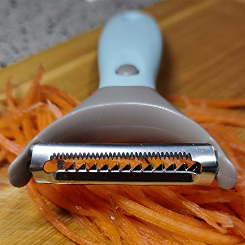 image for RooFox Trio Peeler Set, Multifunctional kitchen Vegetable Peeler Set o