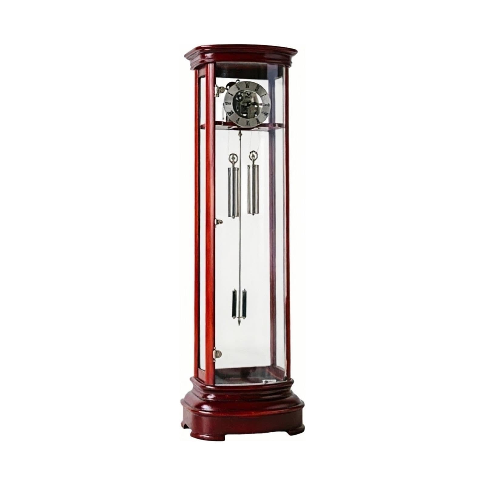Reloj de Abuelo Reloj de Abuelo de Madera Piso Mecánico Romano