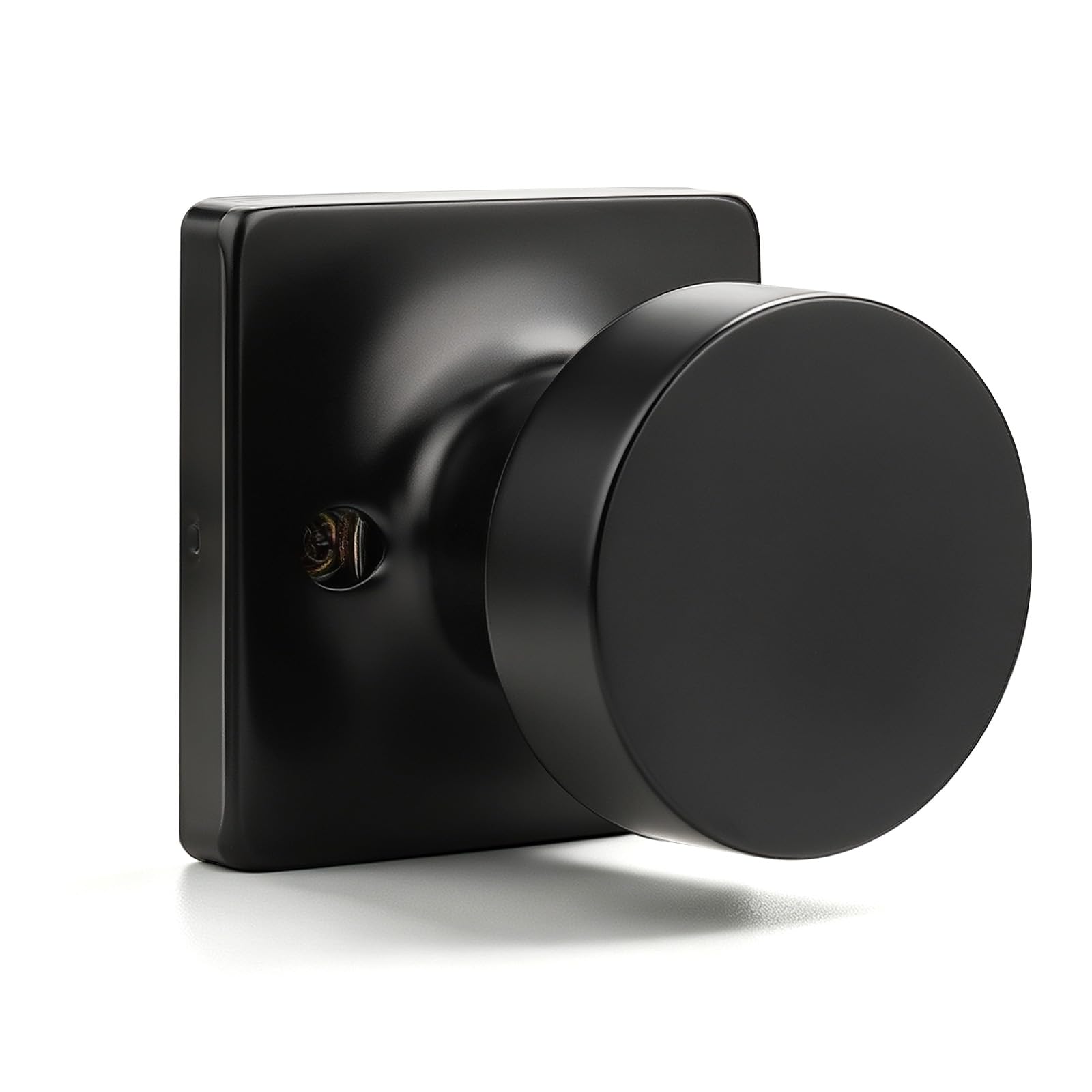 Black Keyless Door Knobs - Privacy & Security -24