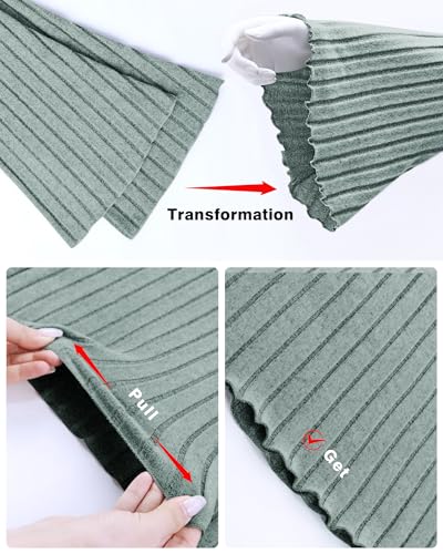 MOLERANI Womens Long Bell Sleeve T-Shirts Top Fall Pullover for Women - Lightweight,Knit,Crewneck,Going Out,Fall Fashion 20252