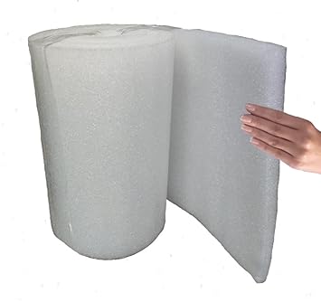 STYLELABS EP EPE Foam 10MM Roll/Sheet (24 Inches X 10 Feet Length) White Color (Set of 1 Roll)