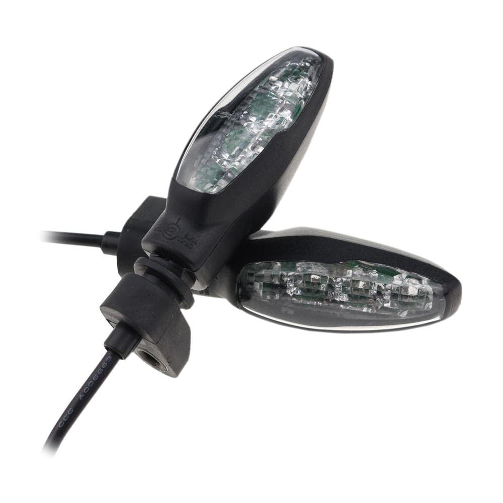 UJEAVETTE 2pcs Motorcycle LED Turn Signal Indicators forTriumph Speed Triple R/RS/S-image-22