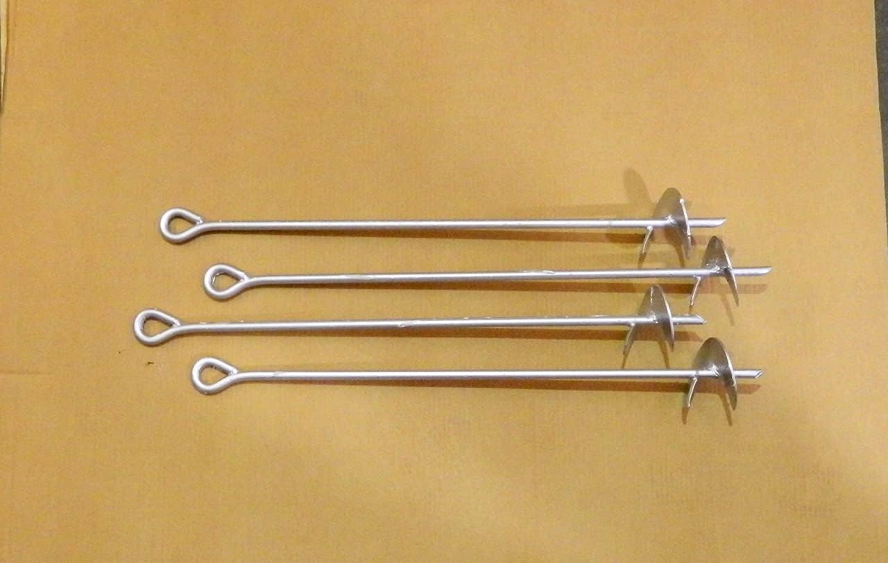 1/2" x 30 w/4" Helix 4 Anchor Set HD GALVANIZED