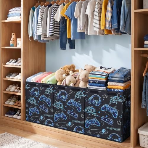 Image of Toy Box with Adjustable Divider Large Toy Chest Storage for Nursery Kidroom