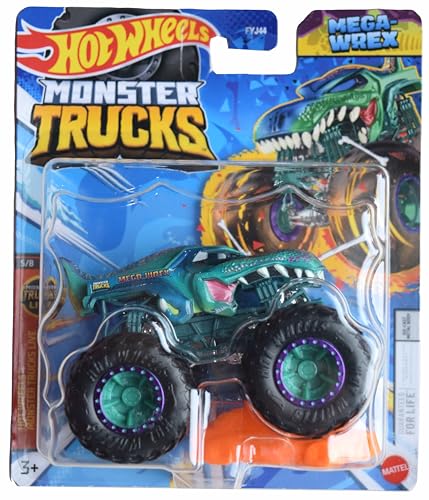 Hot Wheels Monster Trucks Mega Wrex, Monster Trucks Live miniatura 1