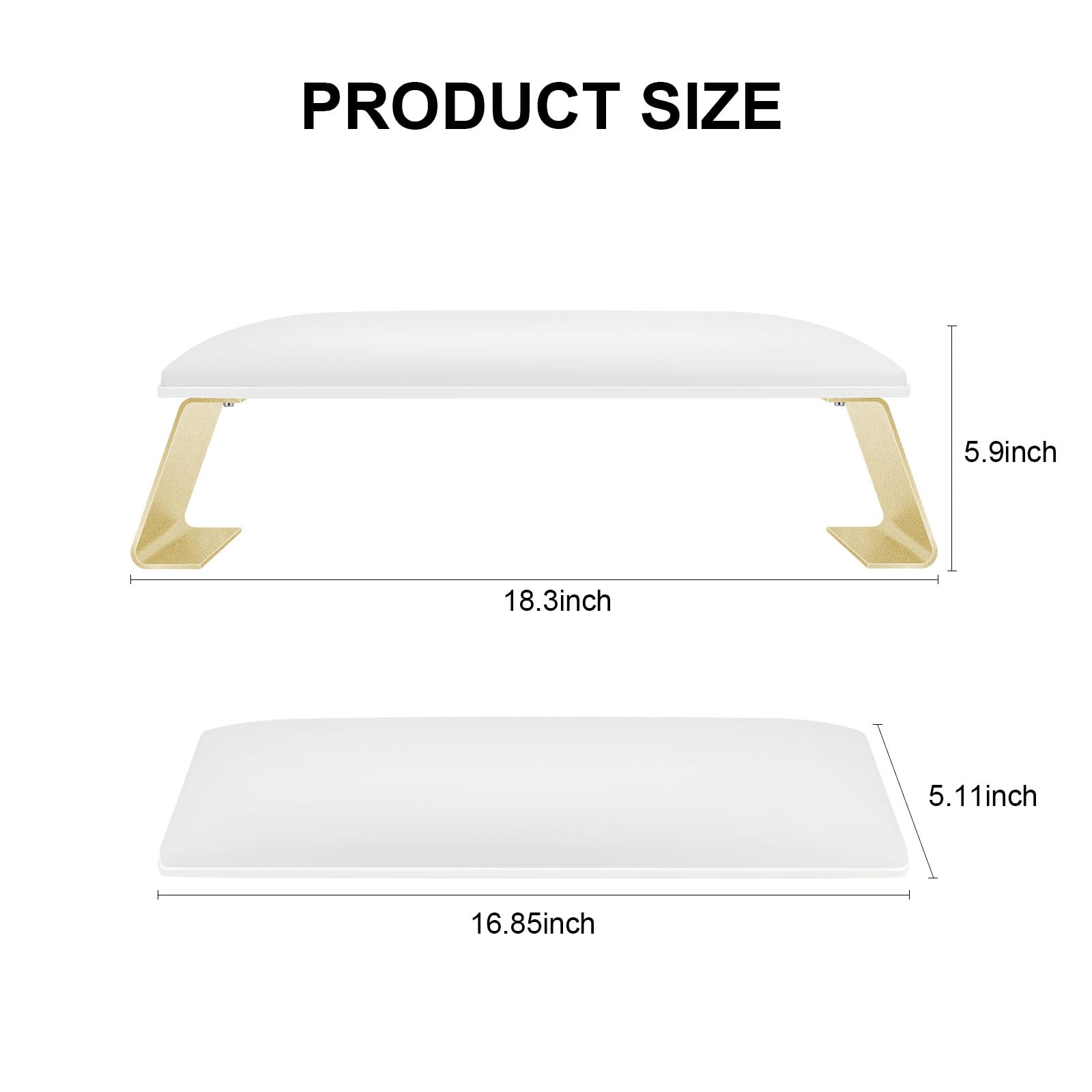 Coussin Ongle Repose Main, Repose-Bras pour Nails Tech,Cuir Coussin D'oreiller de Main Imperméable Repose-Ongles Support Pose Main pour Salon de Manucure