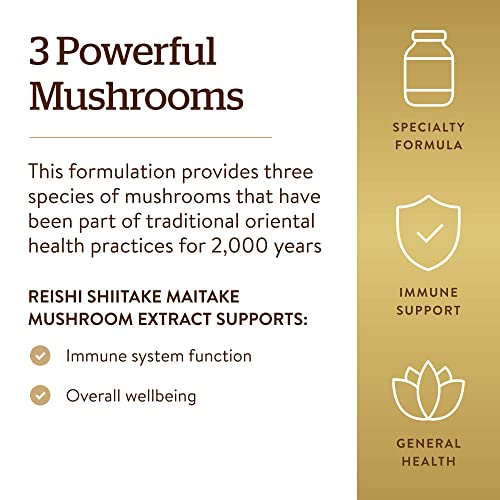 Solgar Multi-Mushroom Complex, 50 Vegetable Capsules - Non-GMO, Vegan - image 4