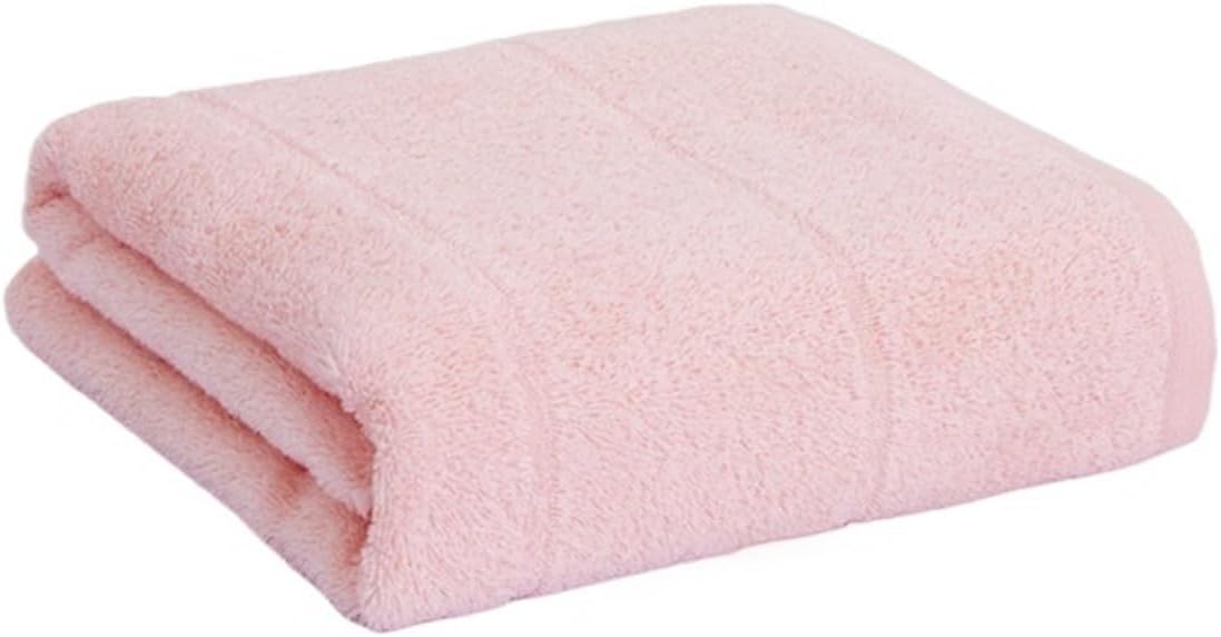 Cotton Bath Towel for Adults, Thick and Absorbent, Soft Bath Sheet 70x140 cm(White)