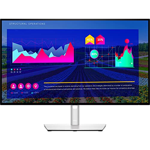 Image of Dell U2722D - 27-inch QHD (2560 x 1440) 16:9 UltraSharp Monitor with Comfort View Plus, 60Hz Refresh Rate, 100% sRGB, 1.07 Billion Colors, Platinum Silver