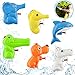 6er Set Wasserpistole Spielzeug für Kinder,Wasserpistole klein,Mini Wasserpistolen für Kinder,Wasserpistole Tiere Für Kleinkinder,Wasserpistolen Set,Water Gun,Wasserpistolen,Blaster Spielzeugm