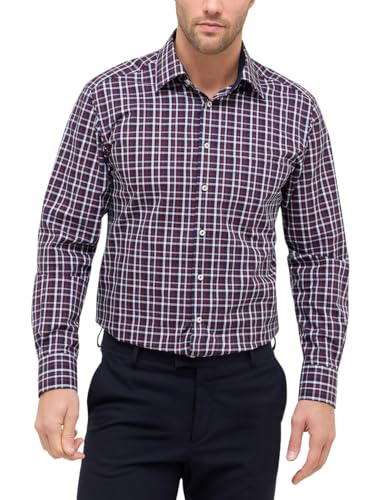 Chemise à carreaux ETERNA Modern Fit homme mode casual chic