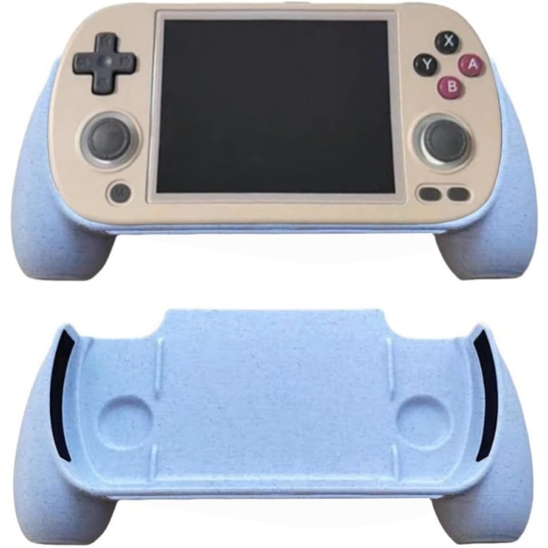 Grip Handle for Anbernic RG40XX H, Game Console Holding Handle Grip Cover, Protective Case Handle Shell Extension Adapter (Grey)