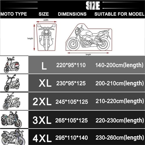 Housse moto imperméable Benelli TRK 702X 502X et 251 bâche extérieure