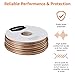 Amazon Basics 14-Gauge Audio Stereo Speaker Wire Cable - 100 Feet, Light Brown