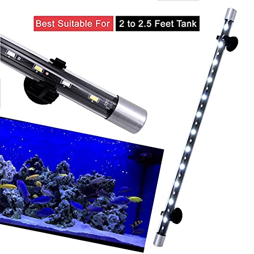 Image of VENUS AQUA Blue Pet Glass Aquarium LED Light /Lamp for Fish Tank (Light Color: Blue + White) (47 CM, Corded Electric)