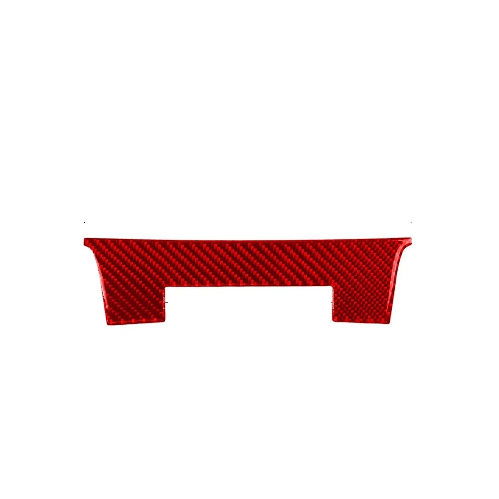 for Lexus for IS250 2013-2019 Car Center Console Decoration Cover Sticker Carbon Fiber Decal Trim Interior Interior Trim Cover Panel(Style A red,RHD)