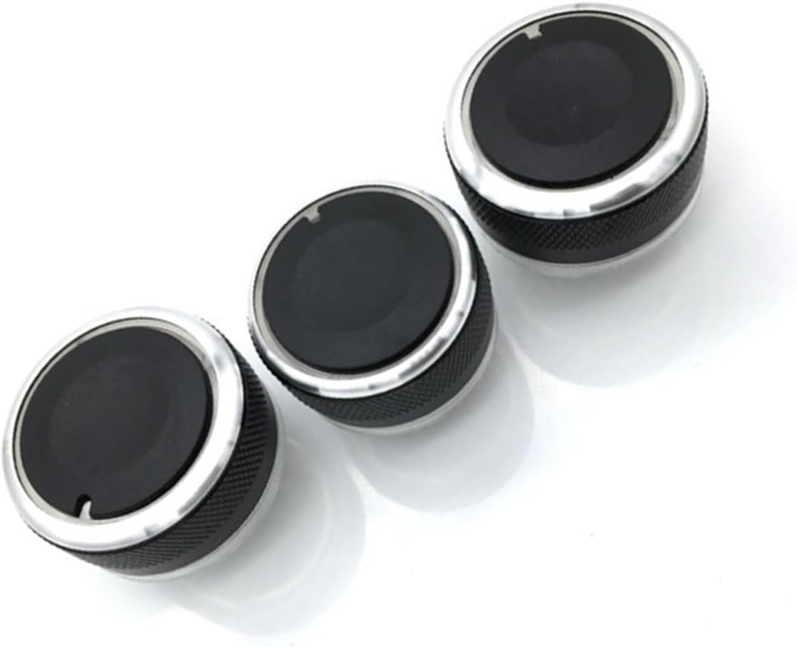 VEADONS Compatible With Mazda 5 Mazda CX-7 Air Conditioning Knob AC Knob Heat Control Switch Button 3Pcs