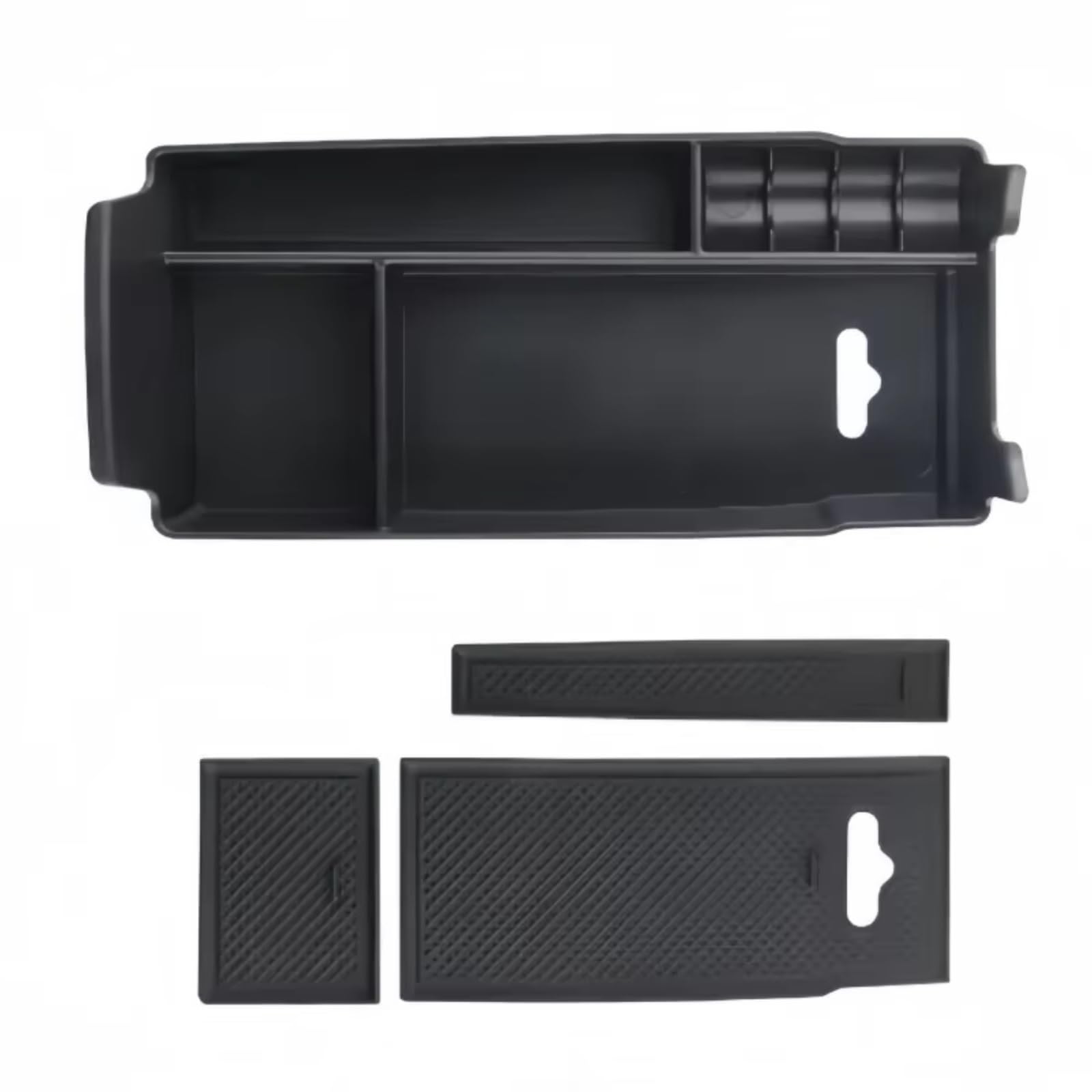 KOPQTEC Organiser Tray Compatible With Benz For Glb For Gla For C118 For W177 For W247 For Amg 1 Pcs Car Armrest Storage Box Tray Holder Organizer Accessory