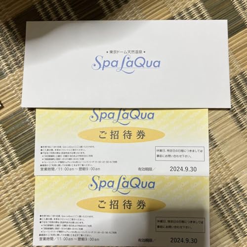 Spa LaQua 入館回数券 10回分 東京ドーム天然温泉 スパ ラクーア【公式】 on X: 