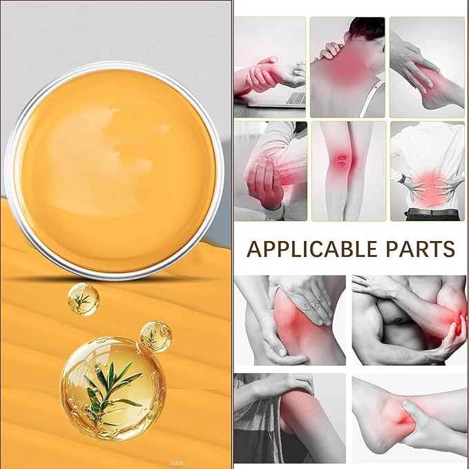 Miniatura 6 de TheraWolf Neuro Balm - Crema calmante para articulaciones y músculos con aceite de árnica, azul alcanfor y extracto de manzanilla  Ungüento